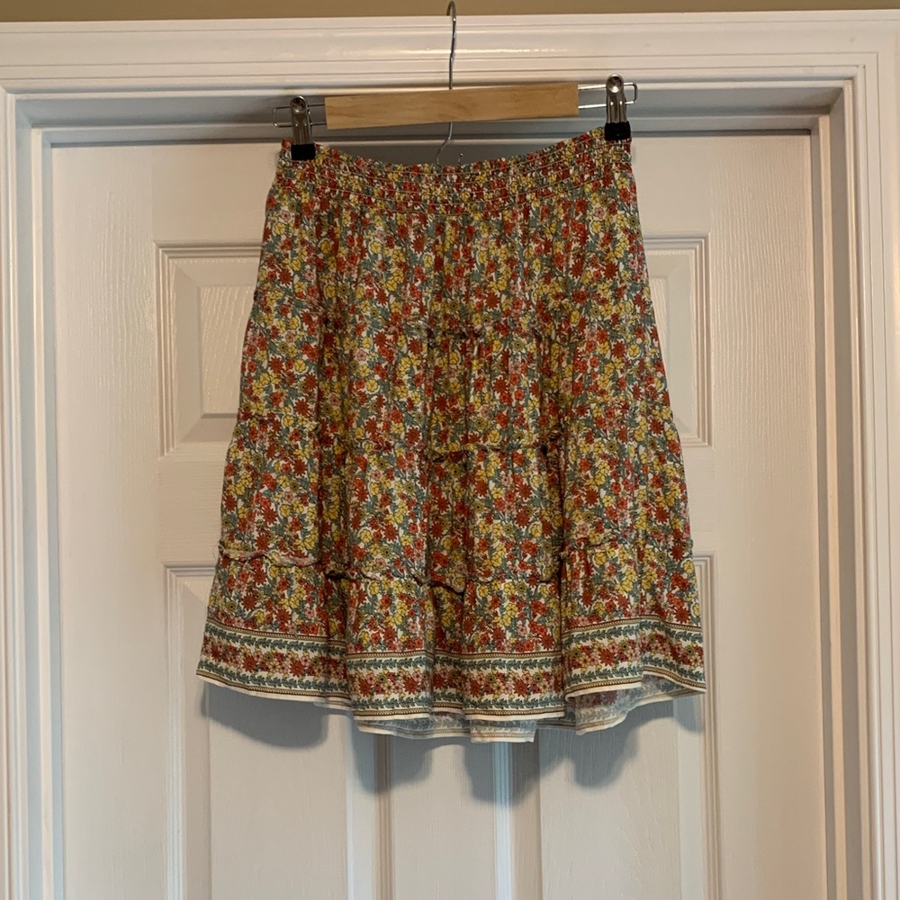 Max Studio Floral Print Women's Skirt
